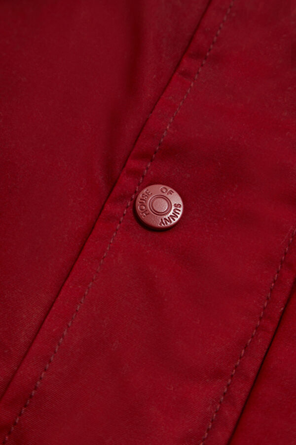 Bordo Kadın Mont 5