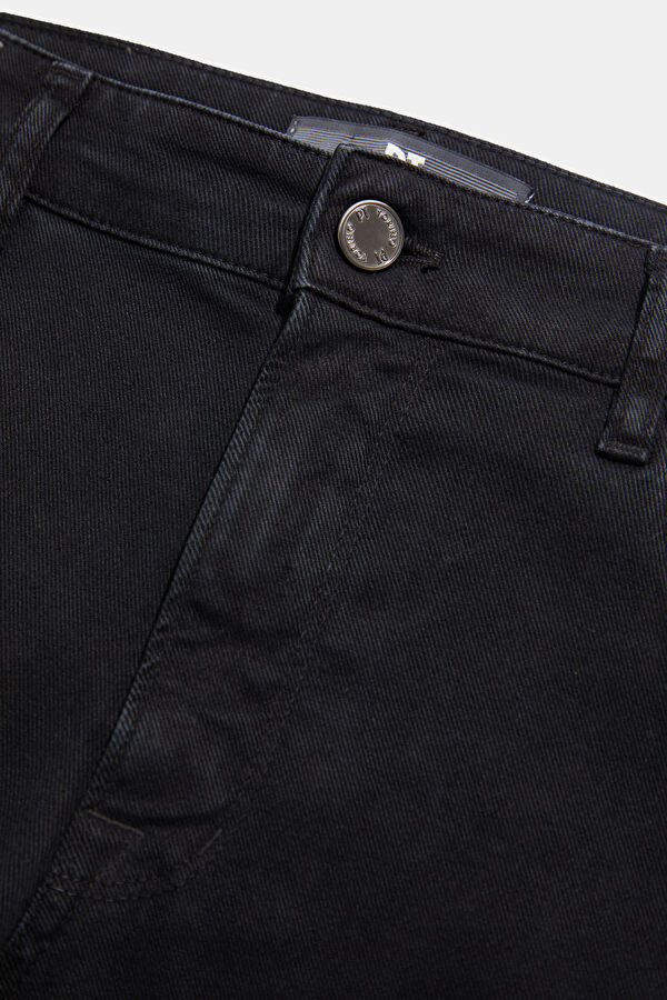 Bej Straight Kot Erkek Jean Pantolon 3