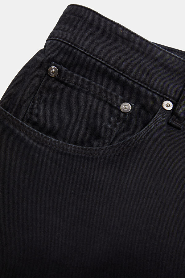 Bej Straight Kot Erkek Jean Pantolon 4