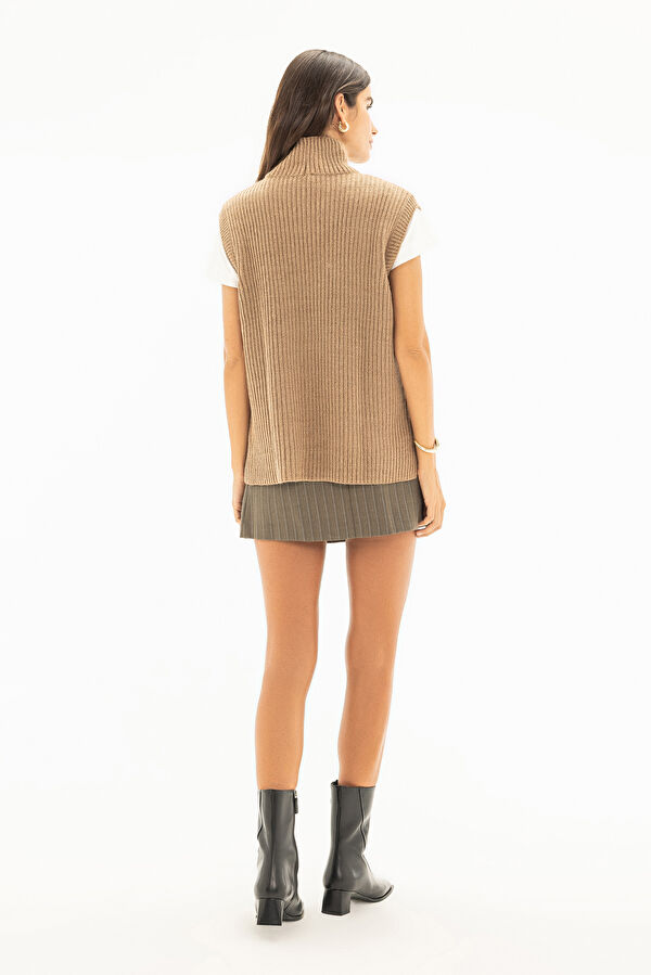 Beige Women's Sweater 2
