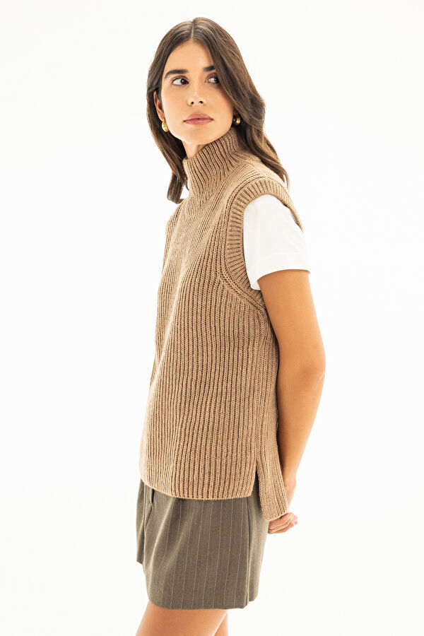 Beige Women's Sweater 3