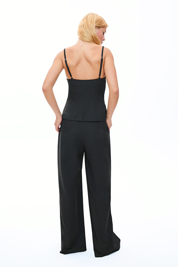 Anthracite Strappy Women's Blouse 2