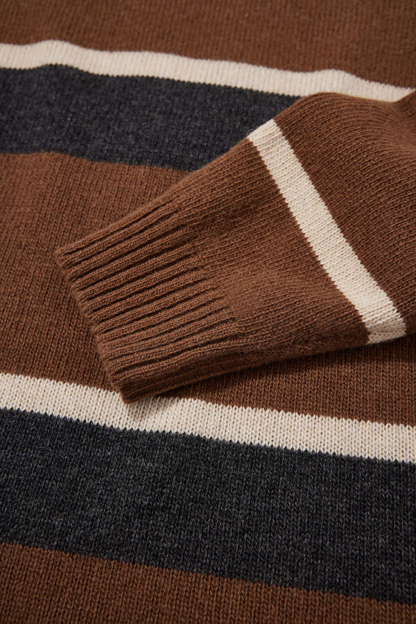 MADE IN ITALY 100% Sheep Wool Men's Sweater 4