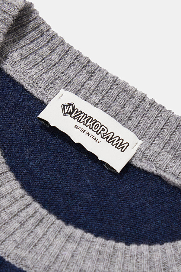 MADE IN ITALY 100% Sheep Wool Men's Sweater 5