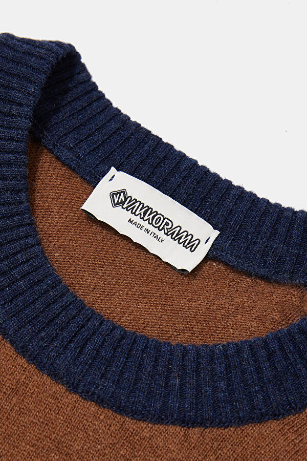 MADE IN ITALY 100% Sheep Wool Men's Sweater 5