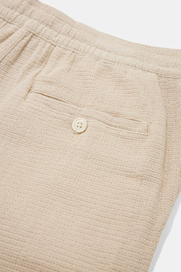 Cream Men's Shorts 4