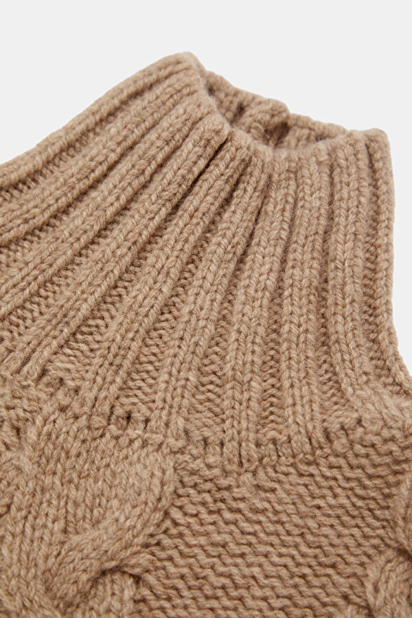 Beige Strappy Women's Blouse 3