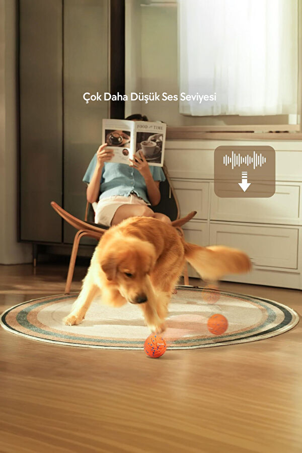 Akıllı İnteraktif Köpek Oyuncağı Turuncu 7 x 7 x 7cm 9