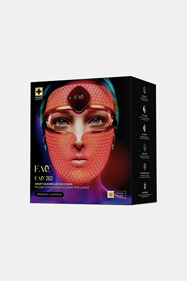 FAQ 202 Silikon LED Yüz Maskesi + NIR 5