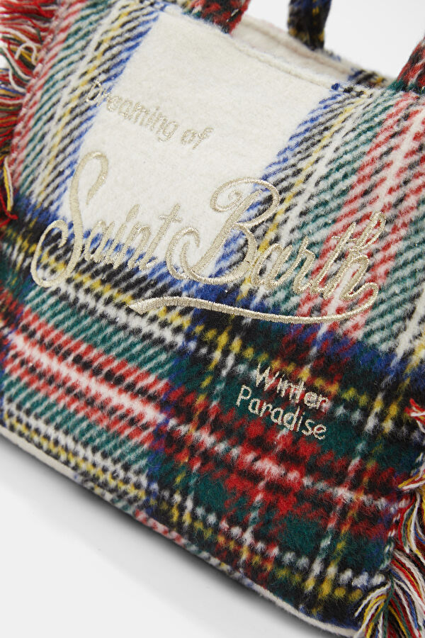 Vanity Mini Wool Red Bag 5