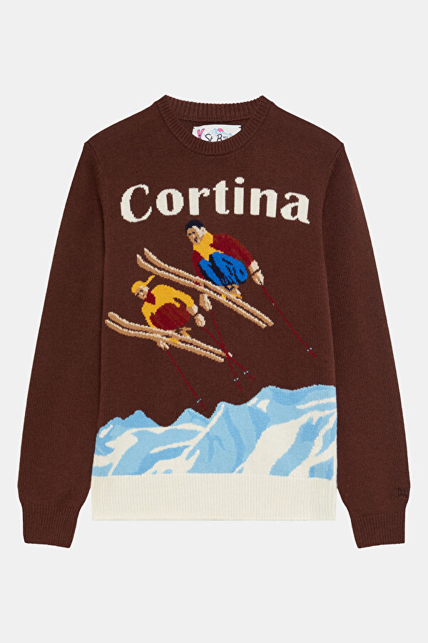 Kahve Kadın Kazak