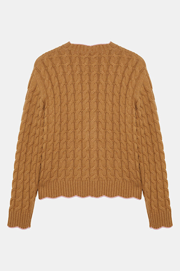 Tan Women's Sweater 2