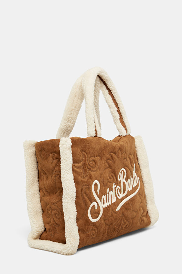 Vanity Shearling Tan Bag 2