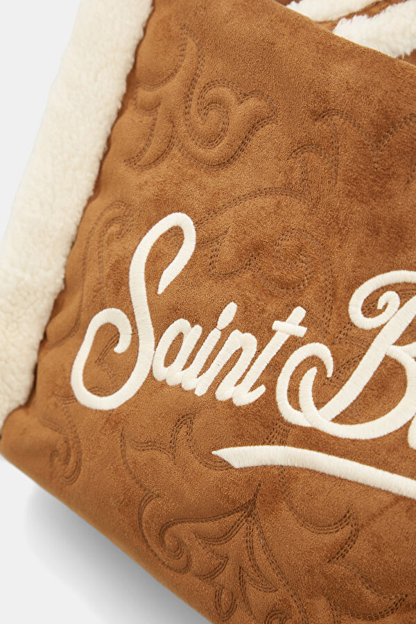 Vanity Shearling Tan Bag 4