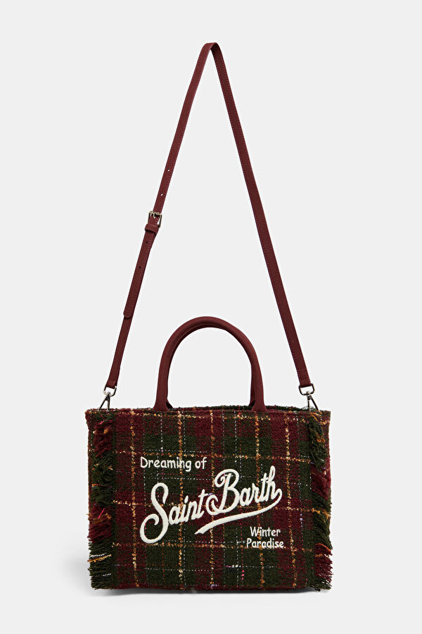 Colette Tweed Dark Green Bag