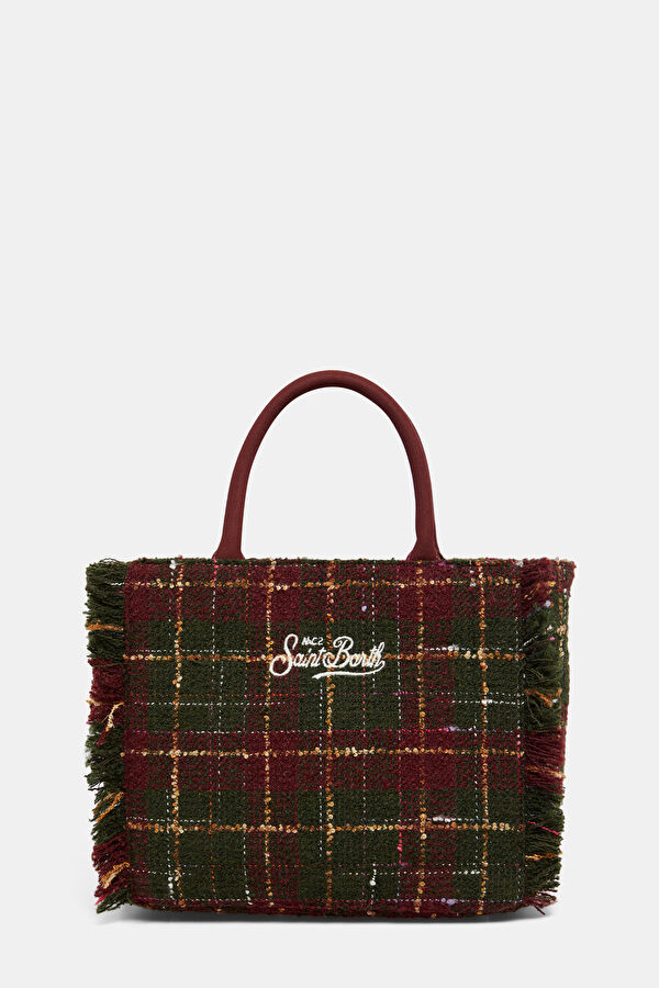 Colette Tweed Dark Green Bag 4
