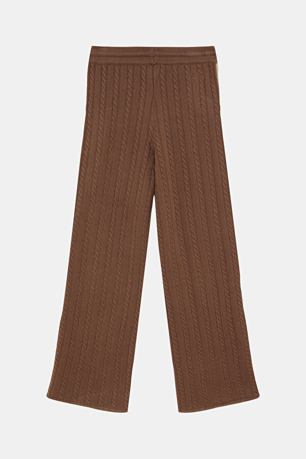 Vizon Wide Leg Kadın Pantolon 2