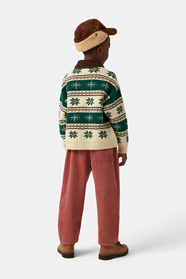 Ecru Wool Cardigan 4