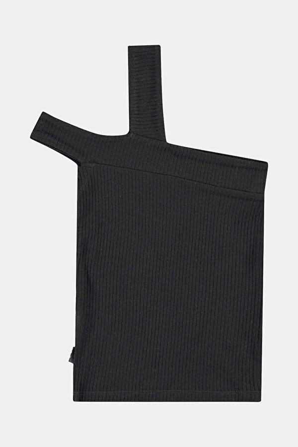 Black Strappy Kids Blouse 3