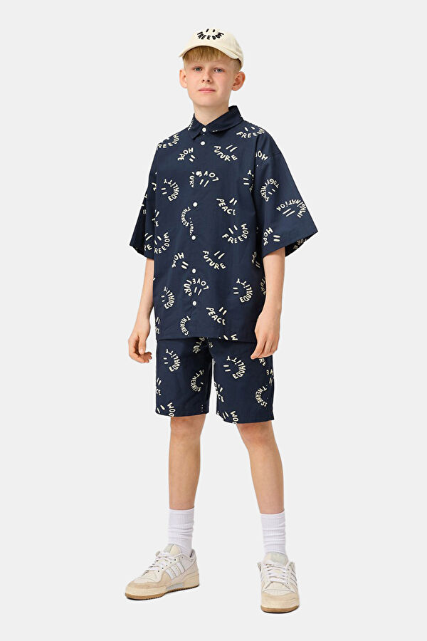 Navy Kids Shirt 3