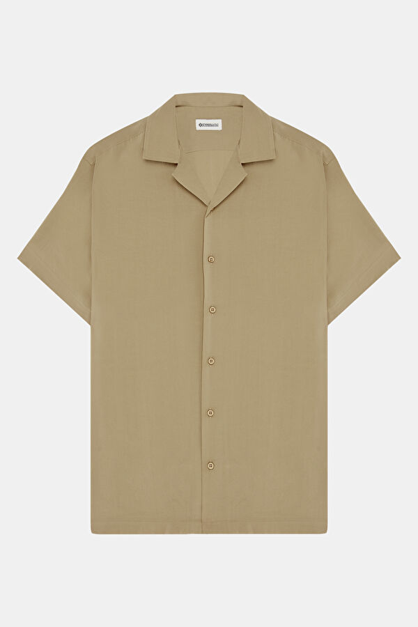 Mink Resort Collar Men's Shirt