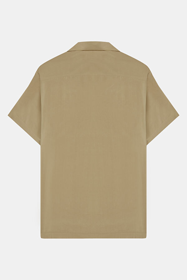 Mink Resort Collar Men's Shirt 2