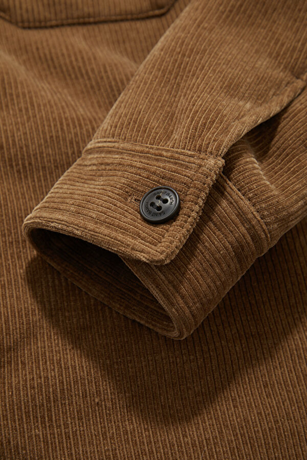Brown Button-Down Jacket 6
