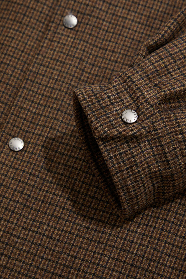 Brown Viscose/Wool Jacket 5
