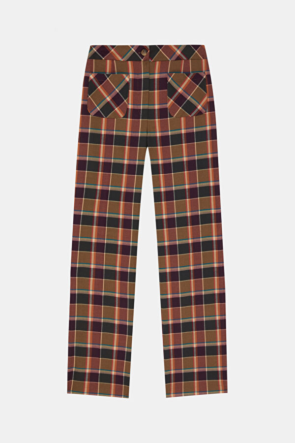 Colorful Women's Straight Leg Trousers 4