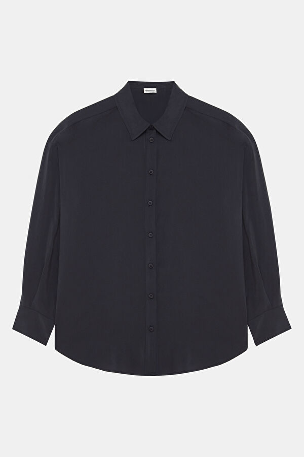 Oversize Anthracite Women's Shirt