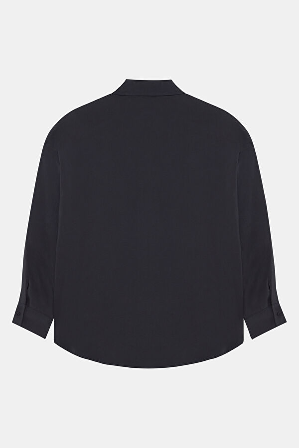 Oversize Anthracite Women's Shirt 2