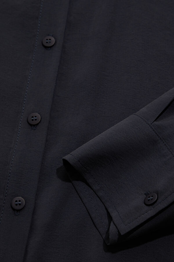 Oversize Anthracite Women's Shirt 4