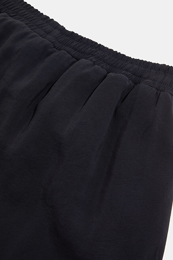 Anthracite Wide Leg Modal Women's Trousers 4