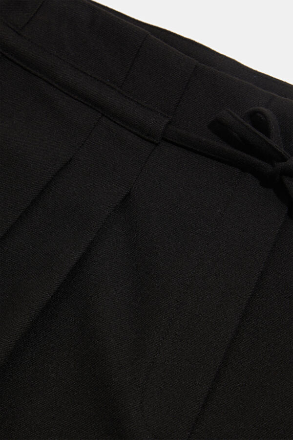 Black Wide Leg Women's Trousers 7