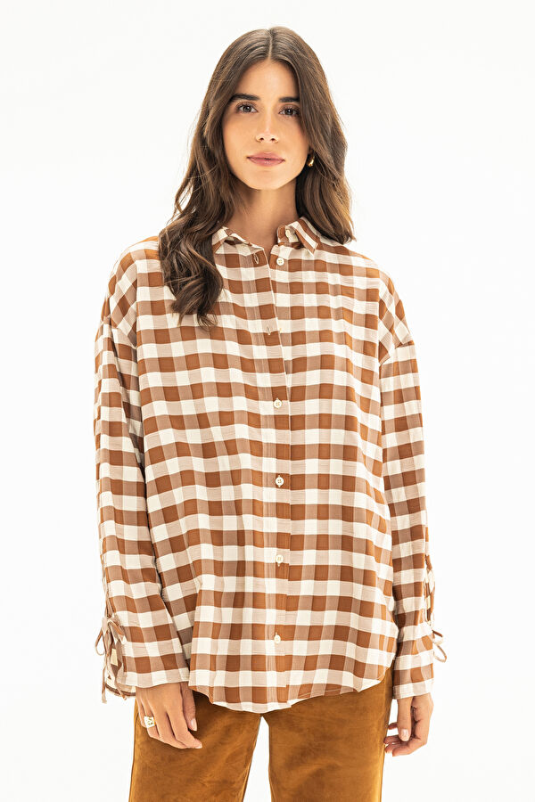 Colorful Striped Pattern Women's Shirt