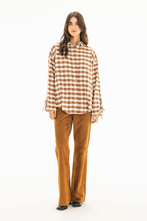 Colorful Striped Pattern Women's Shirt 3