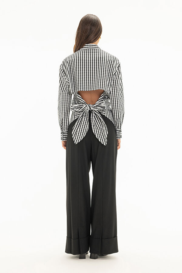 Women's Shirt with Gingham Pattern 2