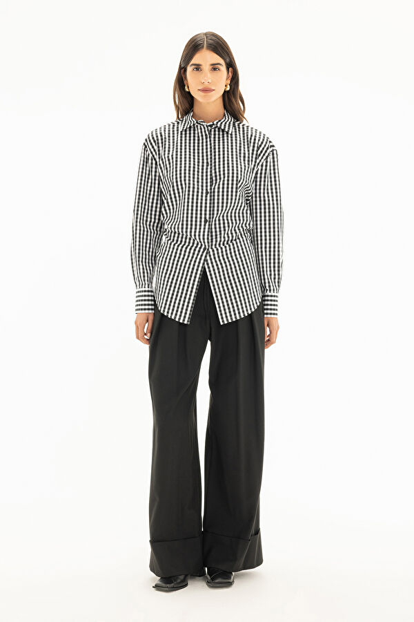 Women's Shirt with Gingham Pattern 3
