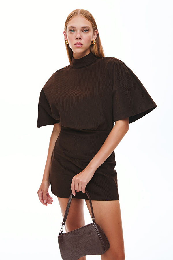 Coffee Mini Women's Dress 3
