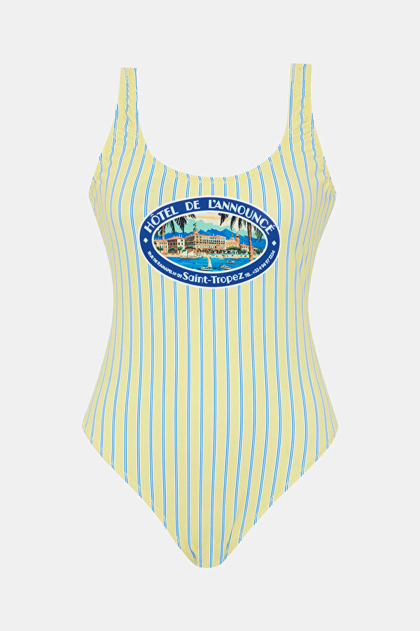 St. Tropez Sarı Kadın Mayo