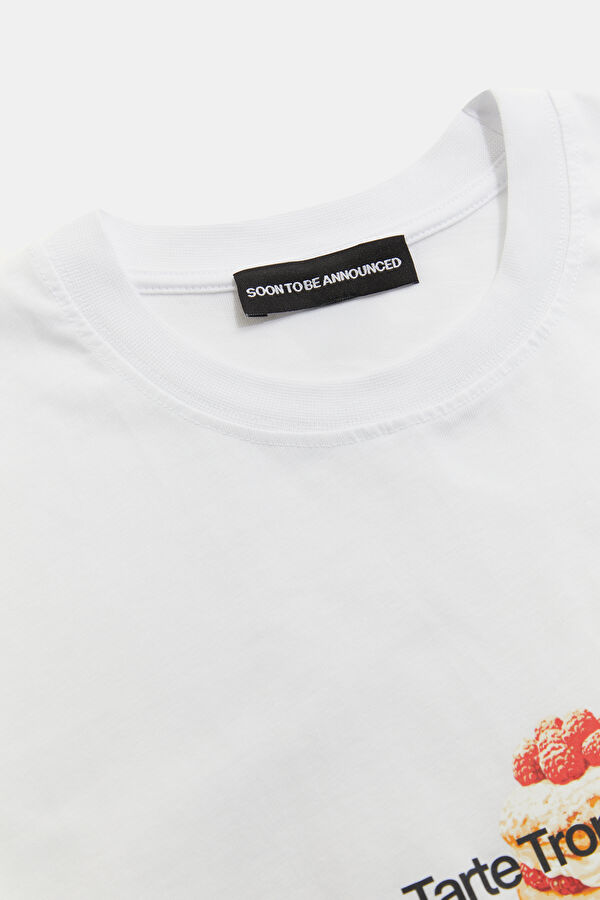 White Crew Neck Women's T-Shirt 3