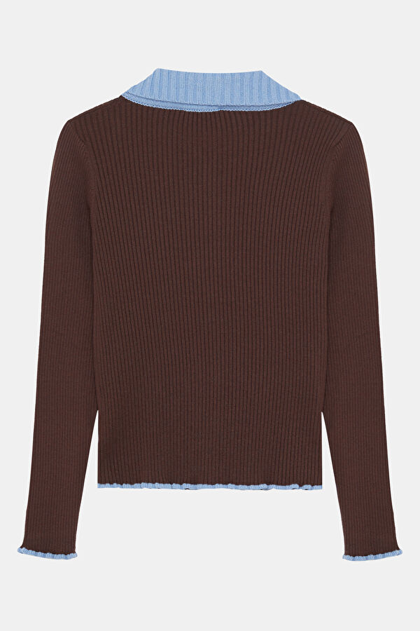 Brown Women's Cardigan 2