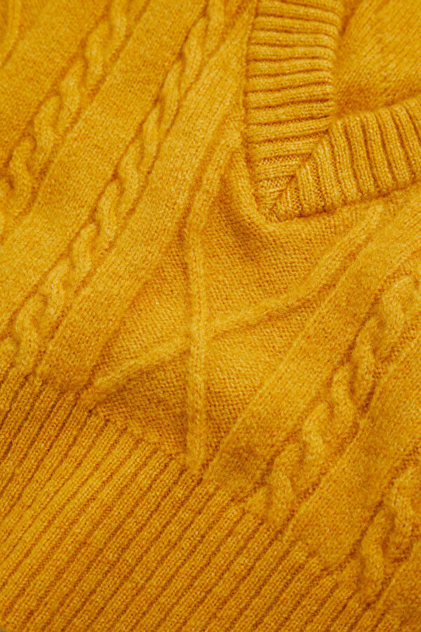 Yellow Women's Sweater 4