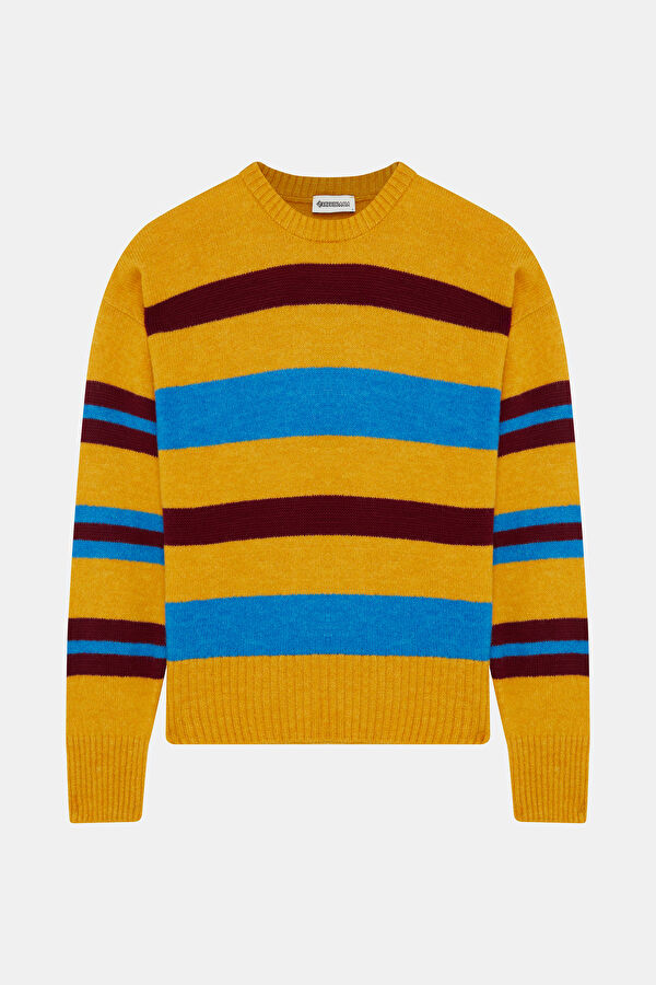 Multicolored Striped Women's Sweater 5