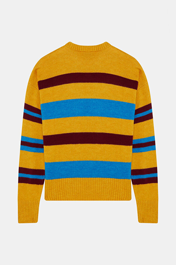 Multicolored Striped Women's Sweater 6