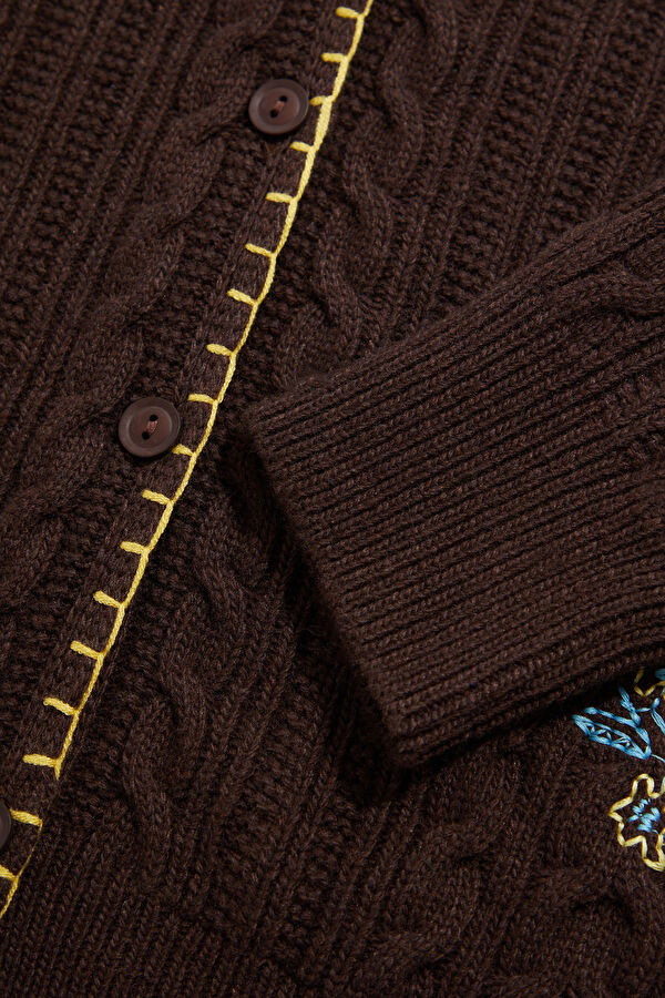 Brown Women's Cardigan 8