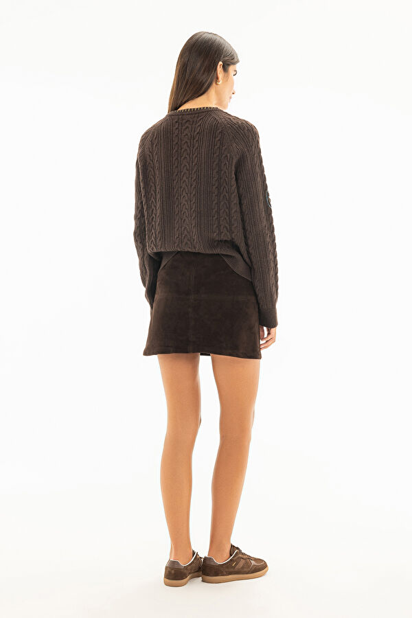 Brown Women's Cardigan 2