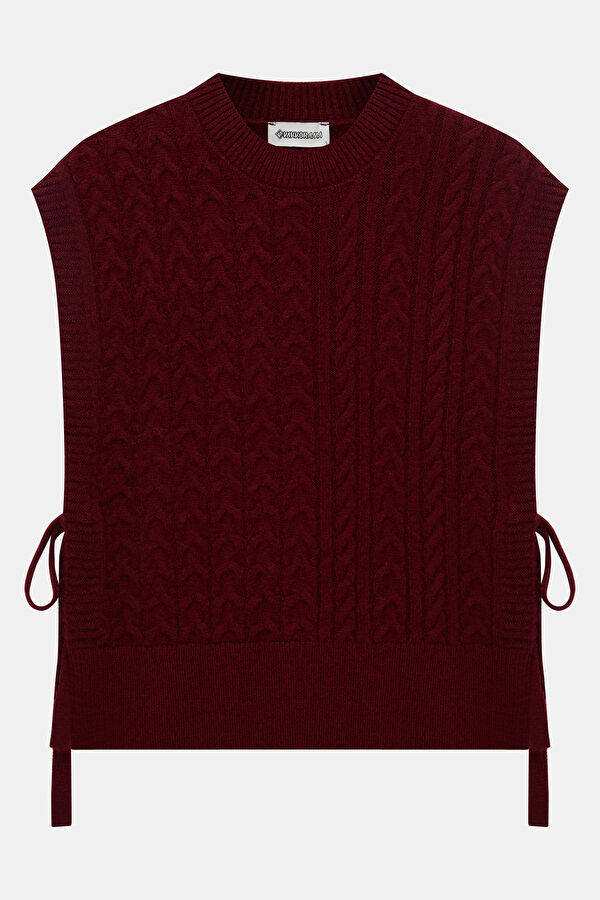 Burgundy Women's Sweater 5
