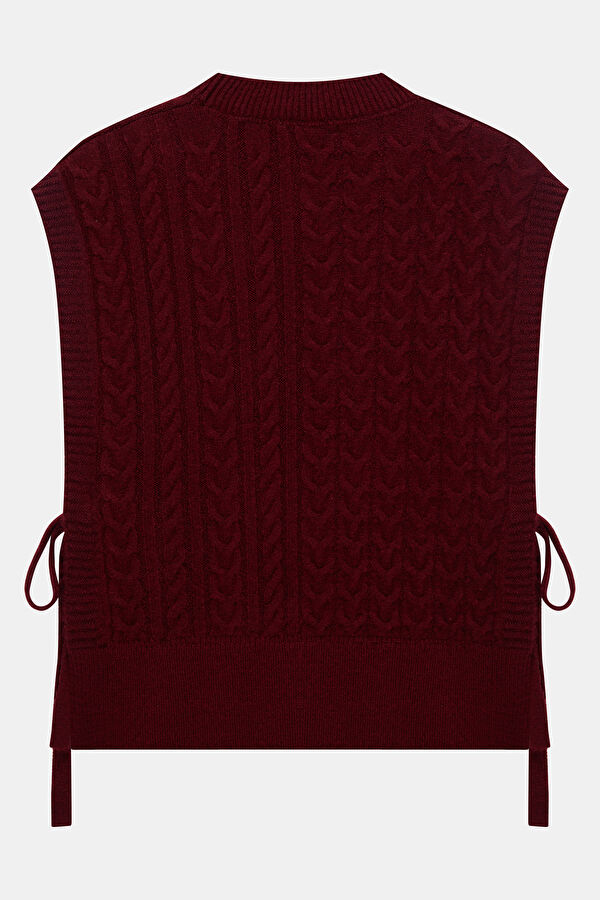 Burgundy Women's Sweater 6
