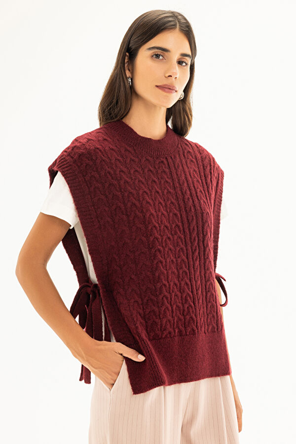 Burgundy Women's Sweater